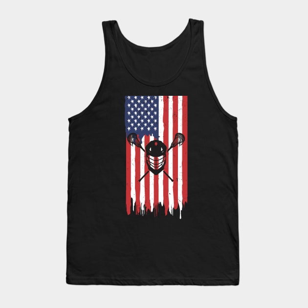 lacrosse Tank Top by Circle Project